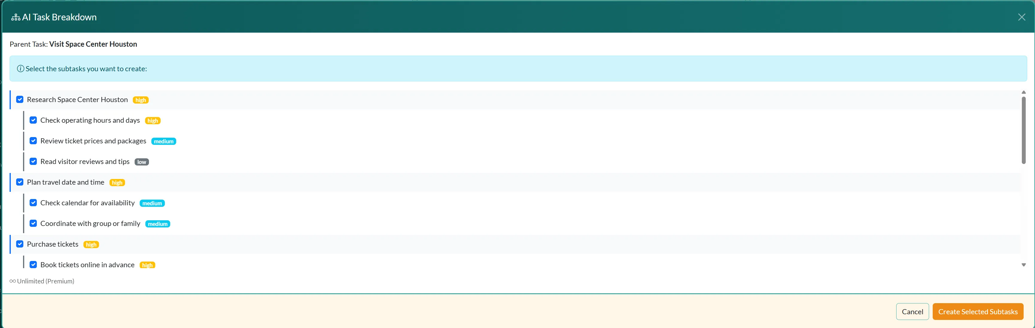 Décomposition de Tâches IA - Step 2